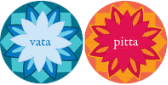 Vata and Pitta doshas / skin types